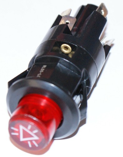 Warnblinkschalter rund - , (8-pin)
